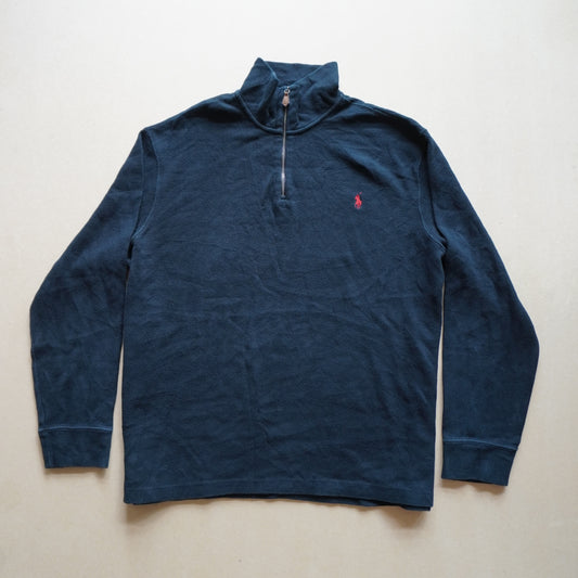 Polo Ralph Lauren Black Quarter Zip (XL)