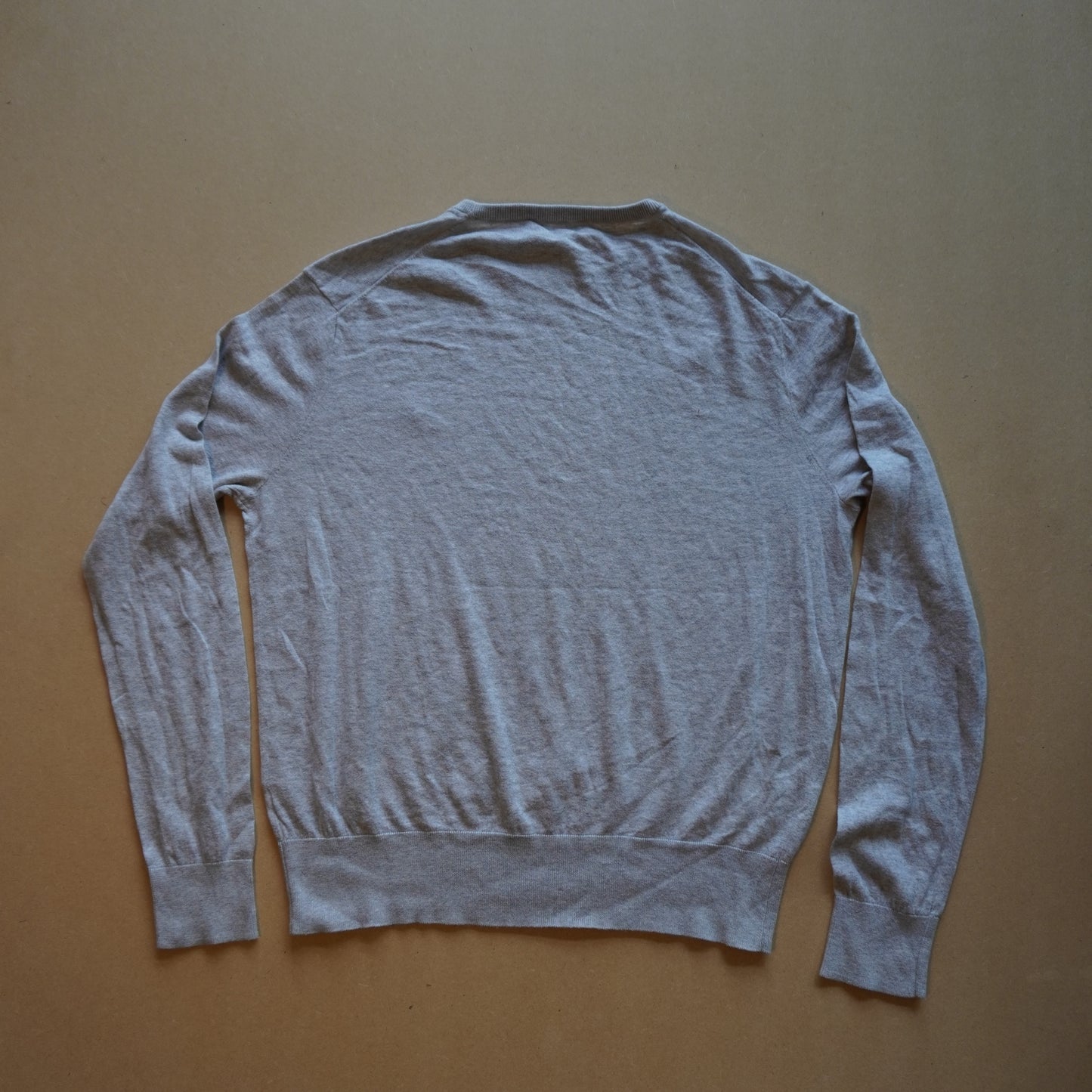 Polo Ralph Lauren Grey Crewneck Knit Sweater (L)