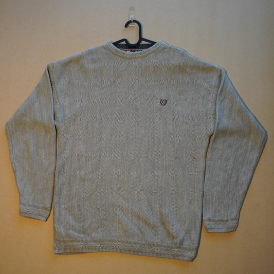 CHAPS Ralph Lauren Herringbone Knit Crewneck Sweater