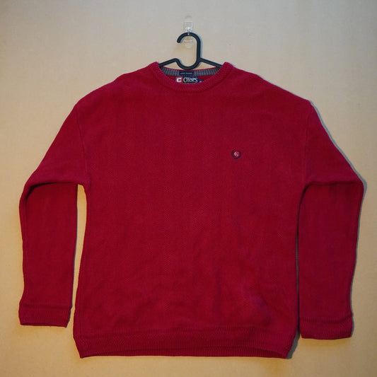 CHAPS Ralph Lauren Chevron Knit Crewneck Sweater