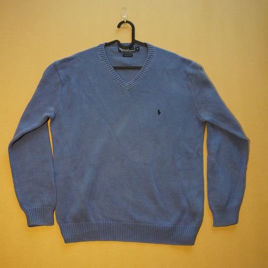 Polo Ralph Lauren Blue V-Neck Sweater